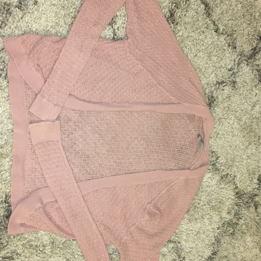 Light pink cardigan